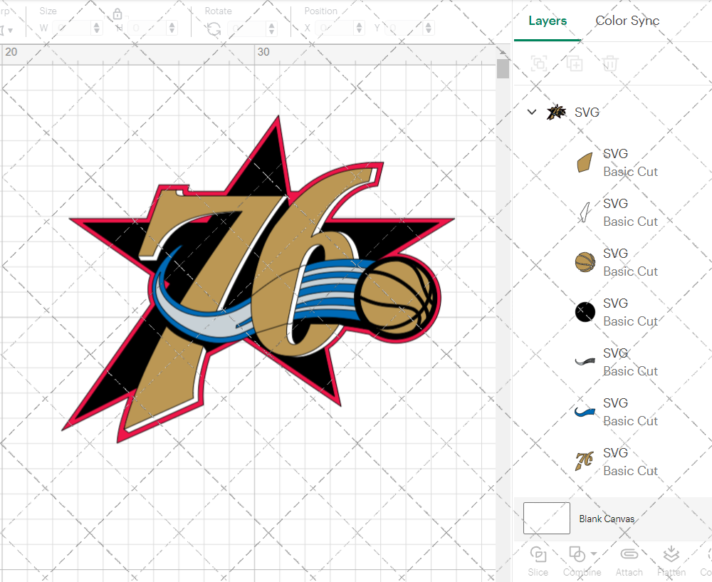 Philadelphia 76ers Alternate 1997 003, Svg, Dxf, Eps, Png - SvgShopArt
