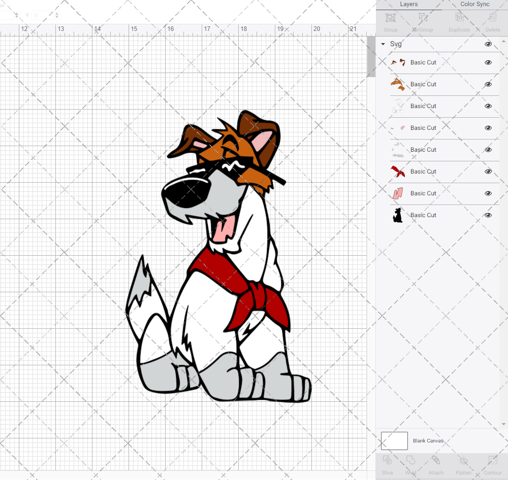 Dodger - Oliver and Company, Svg, Dxf, Eps, Png - SvgShopArt