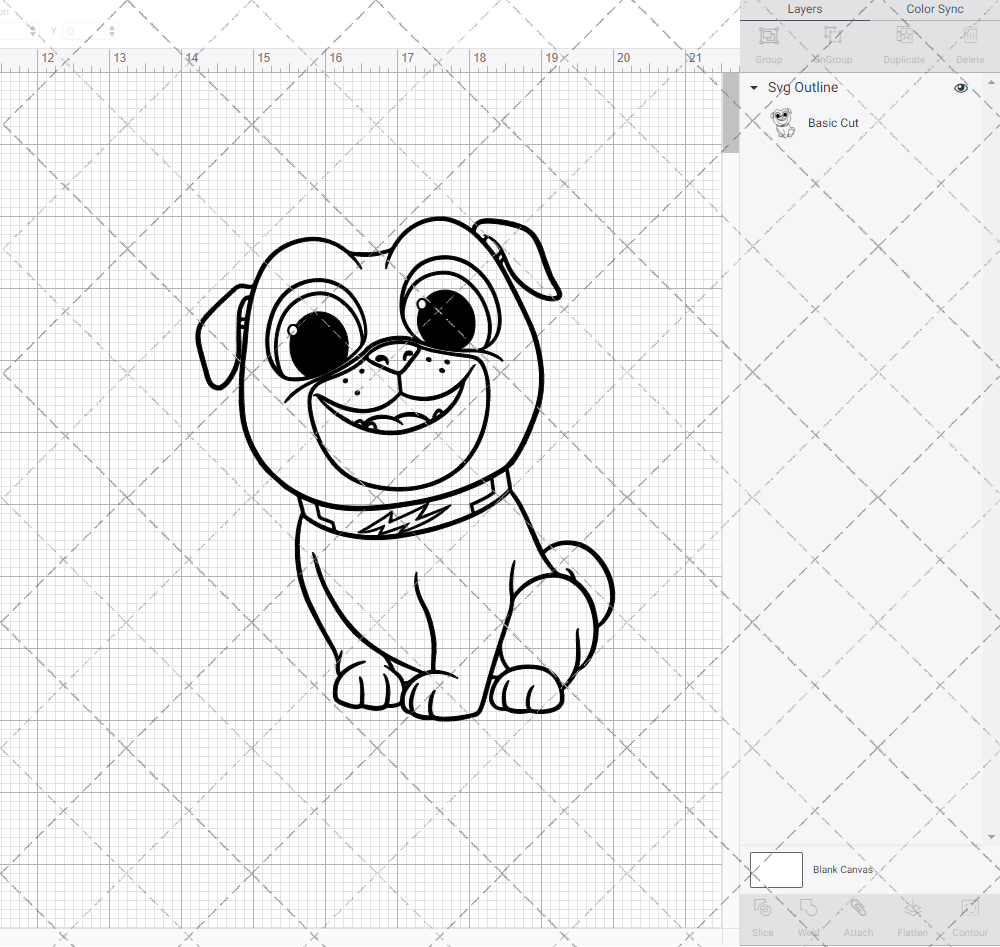 Bingo - Puppy Dog Pals, Svg, Dxf, Eps, Png - SvgShopArt