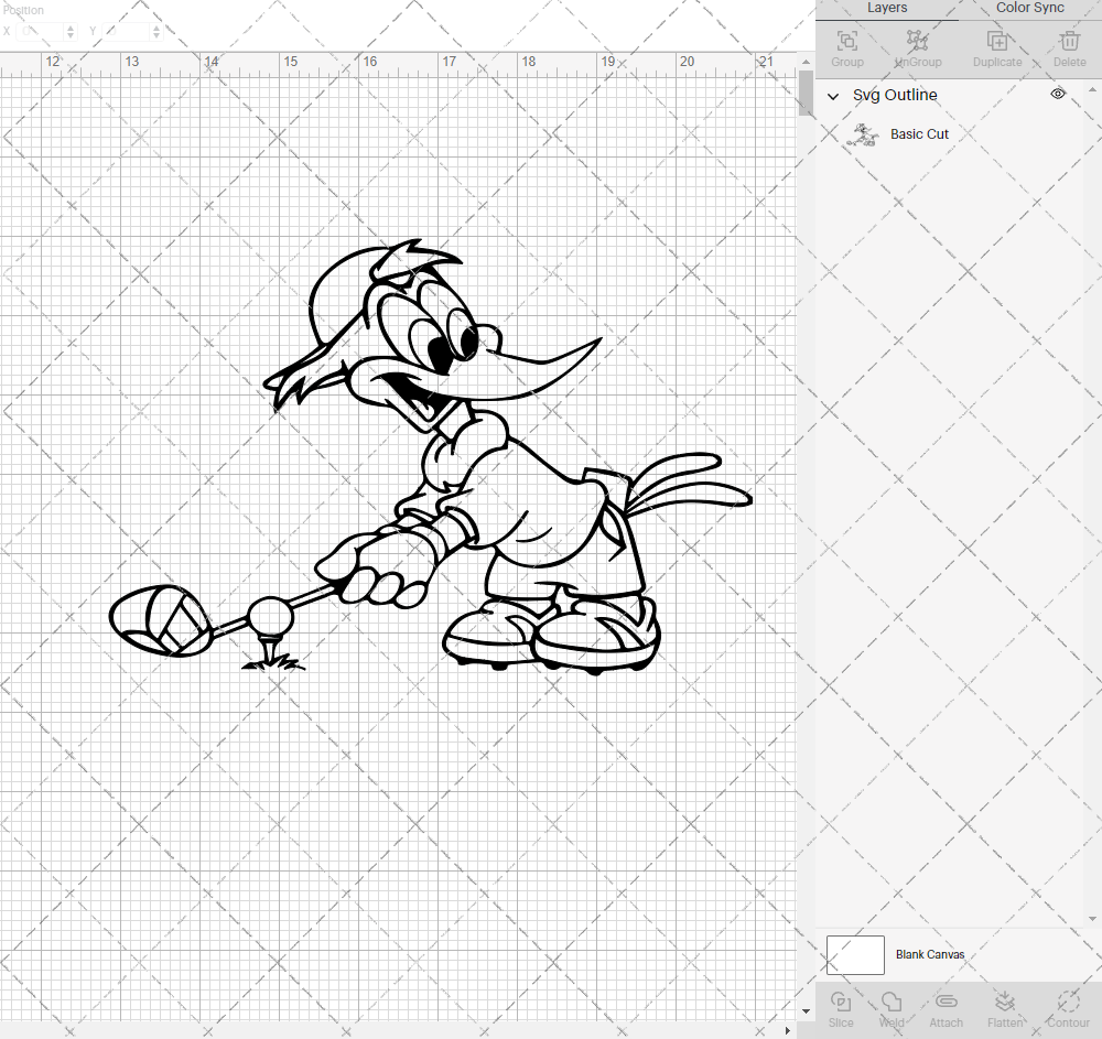 Woody Woodpecker, Svg, Dxf, Eps, Png - SvgShopArt