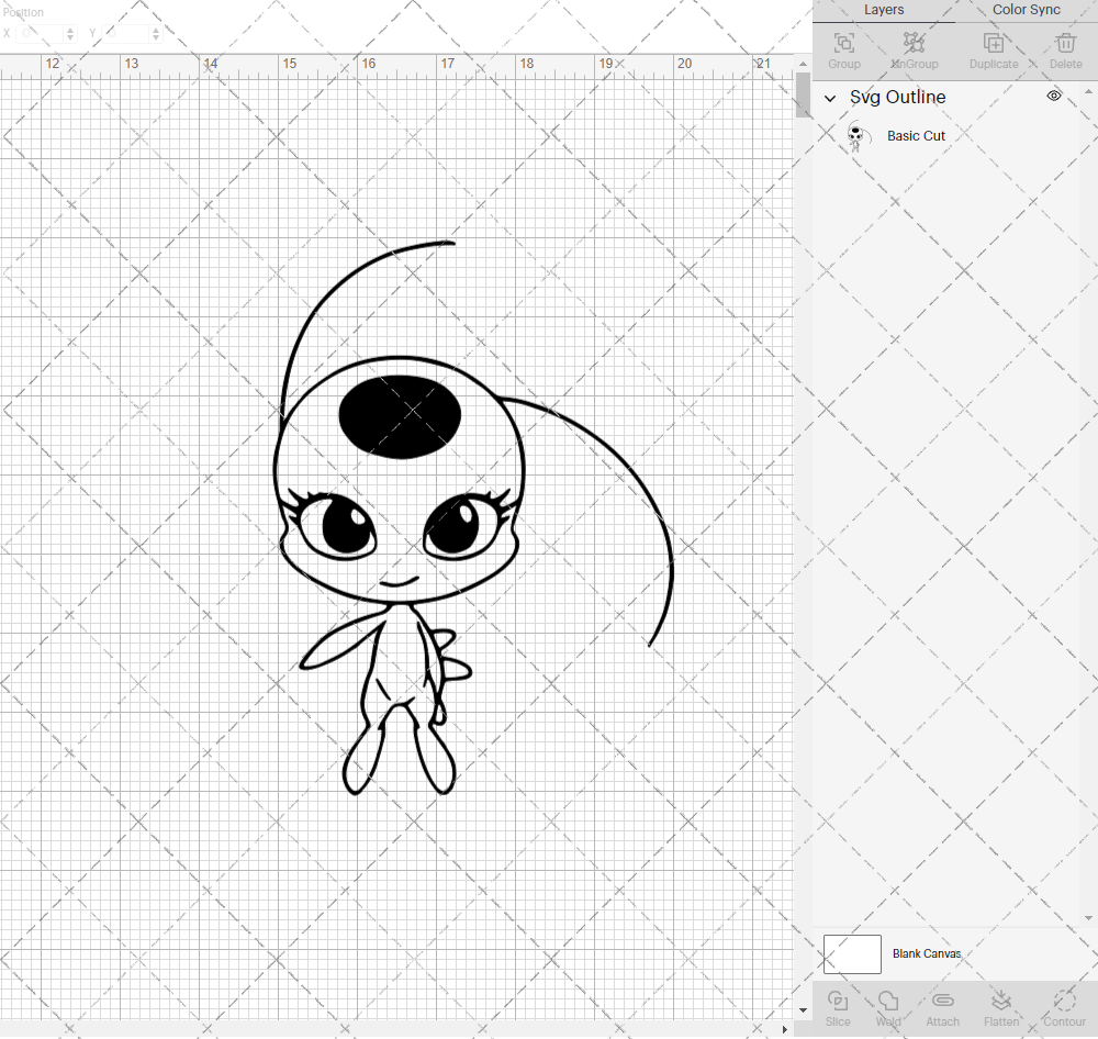 Tikki - Miraculous, Svg, Dxf, Eps, Png - SvgShopArt