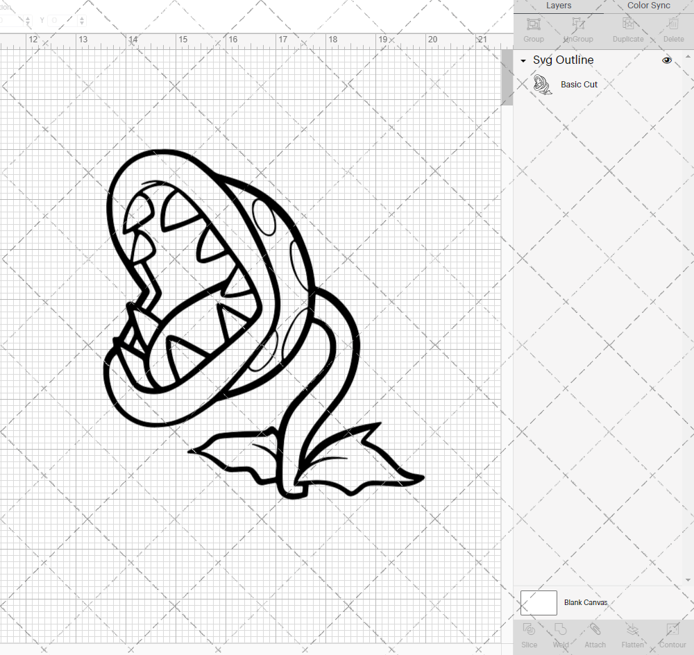 Piranha Plant - Super Mario Bros, Svg, Dxf, Eps, Png - SvgShopArt