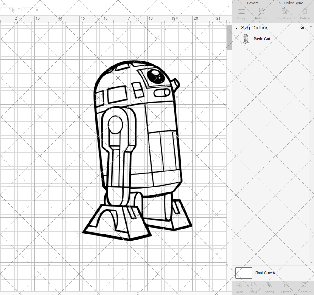 R2-D2 - Star Wars, Svg, Dxf, Eps, Png - SvgShopArt