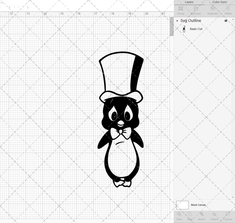 Penguin - Looney Tunes, Svg, Dxf, Eps, Png - SvgShopArt