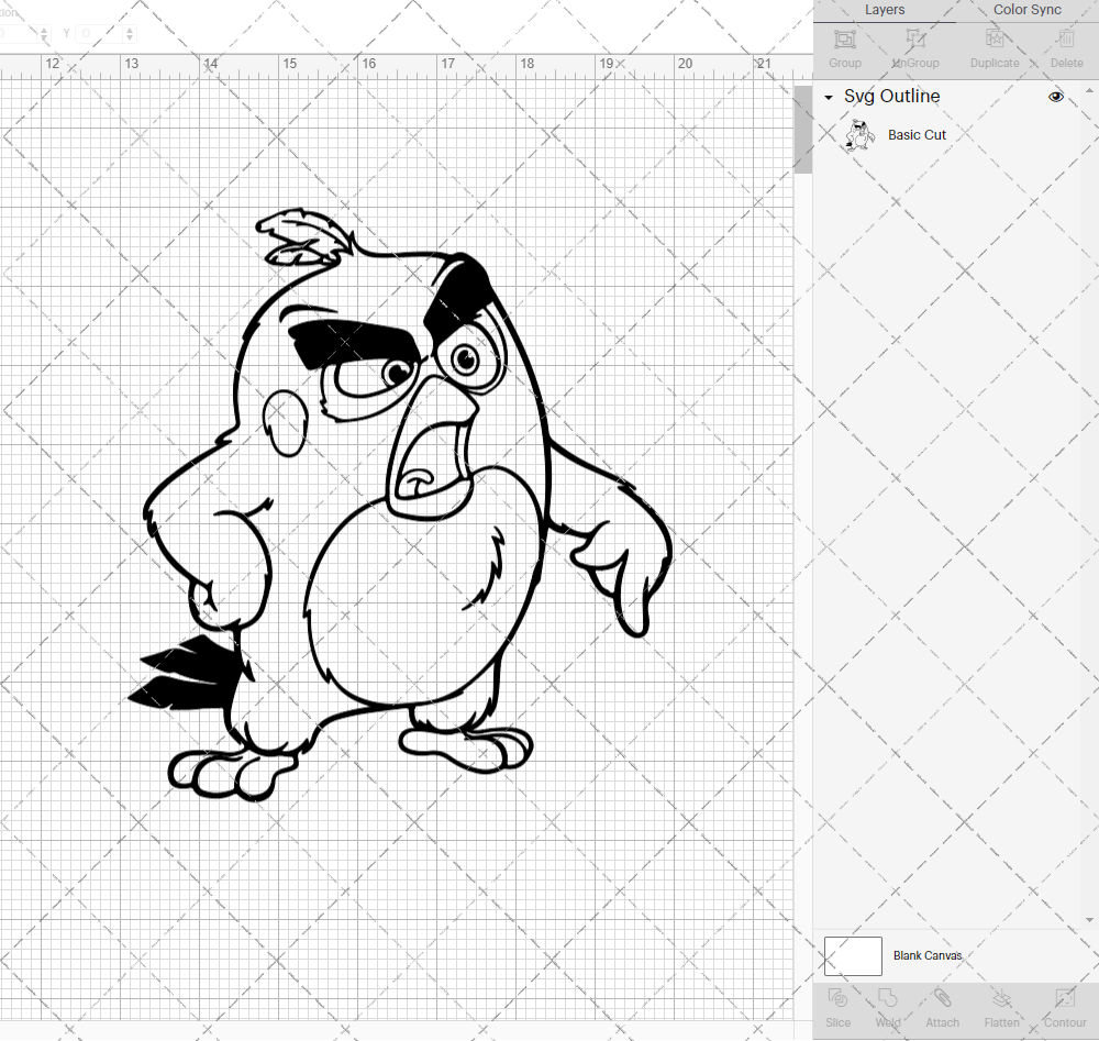 Red - The Angry Birds, Svg, Dxf, Eps, Png - SvgShopArt