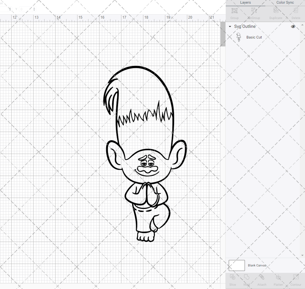 Creek - Trolls, Svg, Dxf, Eps, Png - SvgShopArt