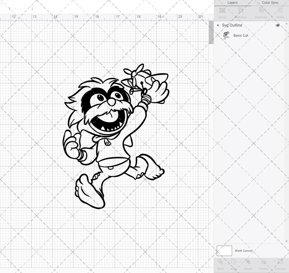 Animal - Muppet Babies, Svg, Dxf, Eps, Png - SvgShopArt