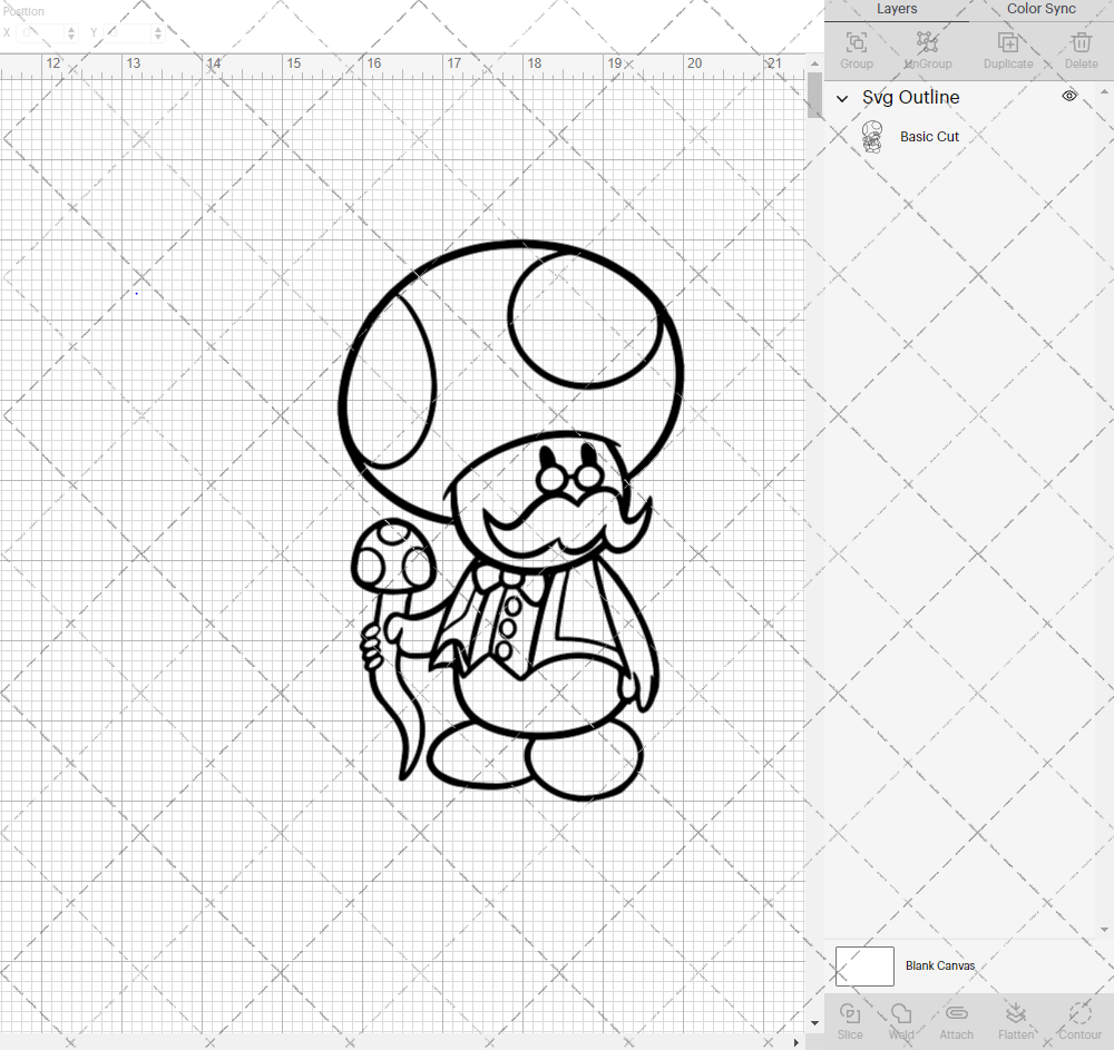 Toadsworth - Super Mario Bros, Svg, Dxf, Eps, Png - SvgShopArt