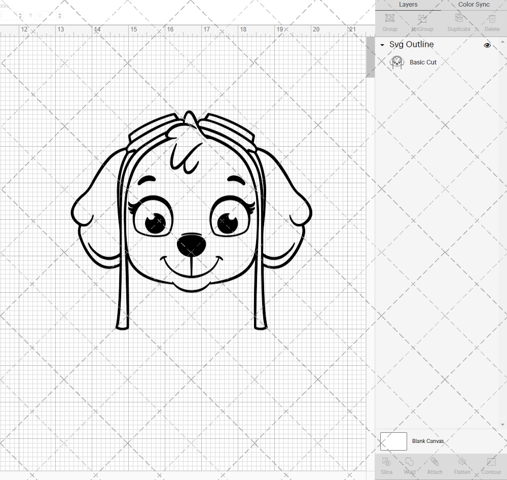 Skye - Paw Patrol, Svg, Dxf, Eps, Png - SvgShopArt