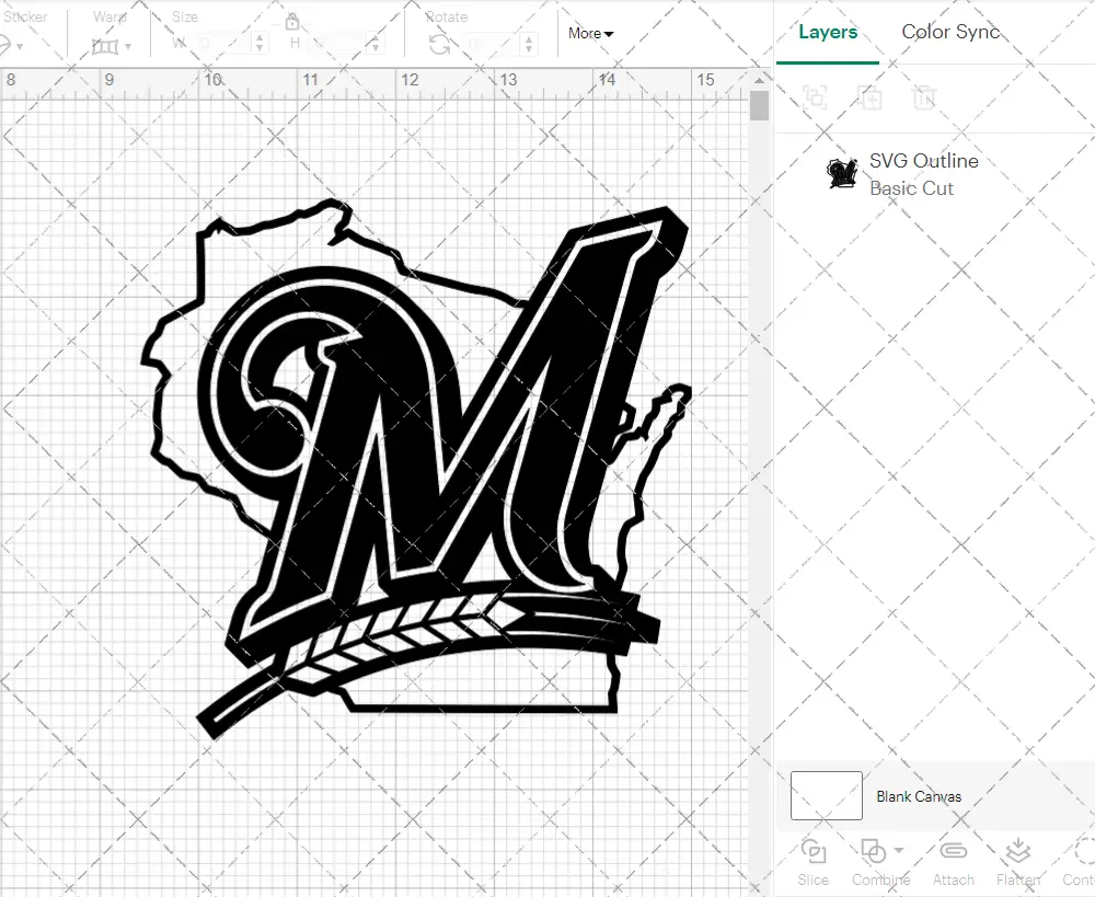 Milwaukee Brewers Alternate 2000 002, Svg, Dxf, Eps, Png - SvgShopArt