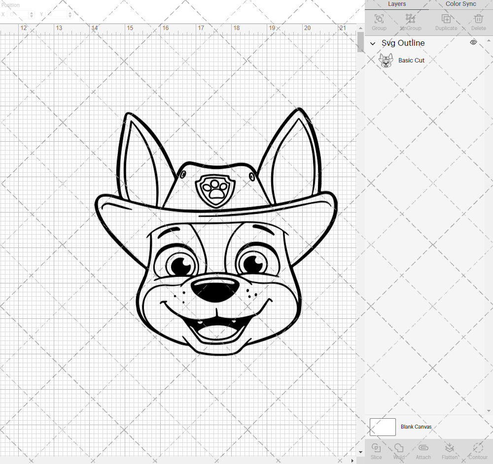 Tracker - Paw Patrol, Svg, Dxf, Eps, Png - SvgShopArt