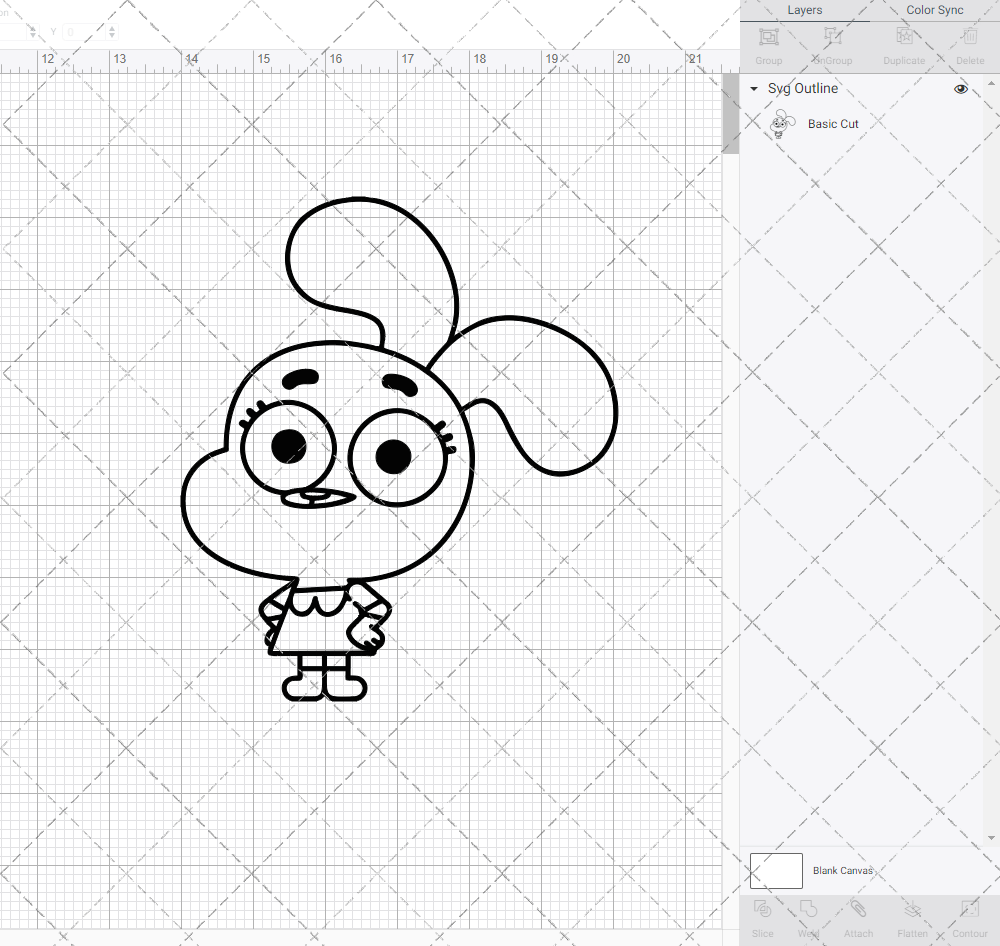 Anais Watterson - The Amazing World of Gumball, Svg, Dxf, Eps, Png SvgShopArt