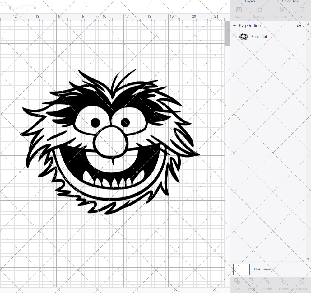 Animal - The Muppet, Svg, Dxf, Eps, Png SvgShopArt