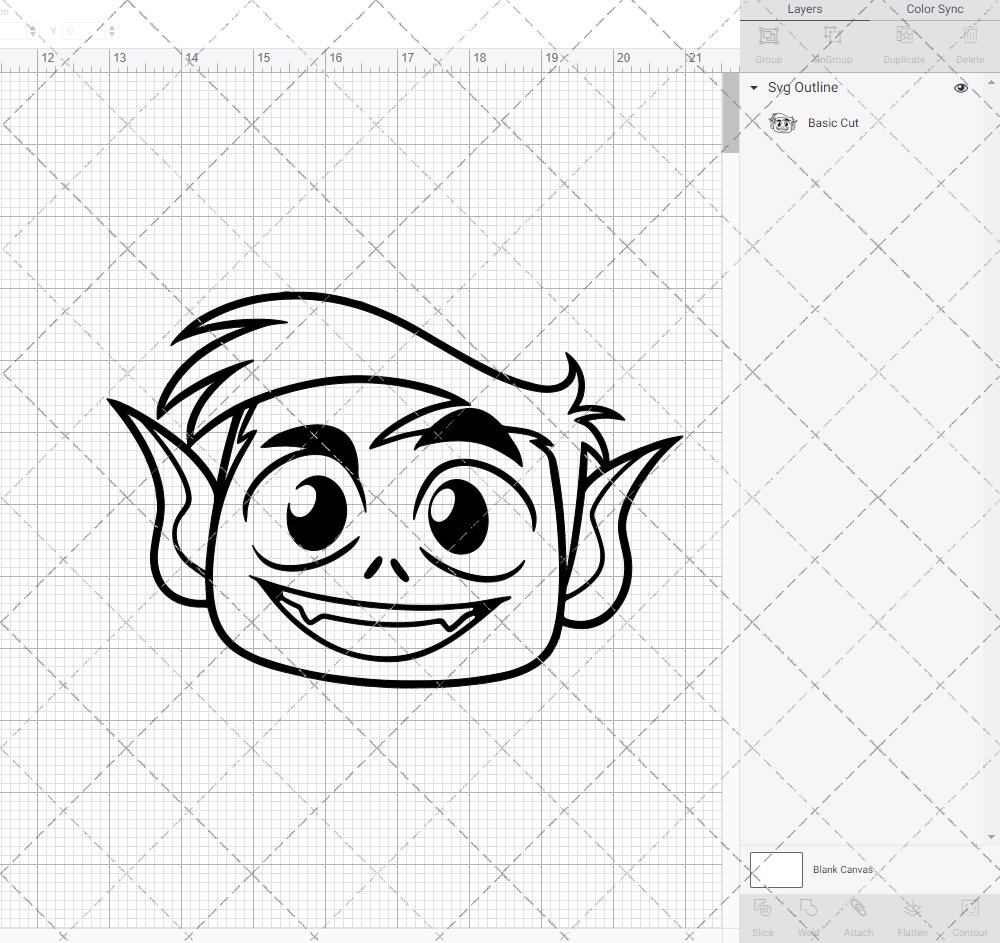 Beast Boy - Teen Titans Go, Svg, Dxf, Eps, Png SvgShopArt
