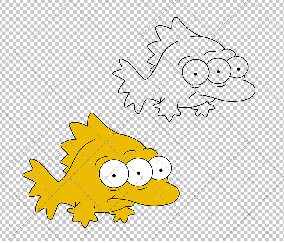 Blinky - The Simpsons, Svg, Dxf, Eps, Png SvgShopArt