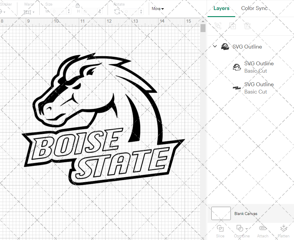 Boise State Broncos Alternate 2002 005, Svg, Dxf, Eps, Png 003