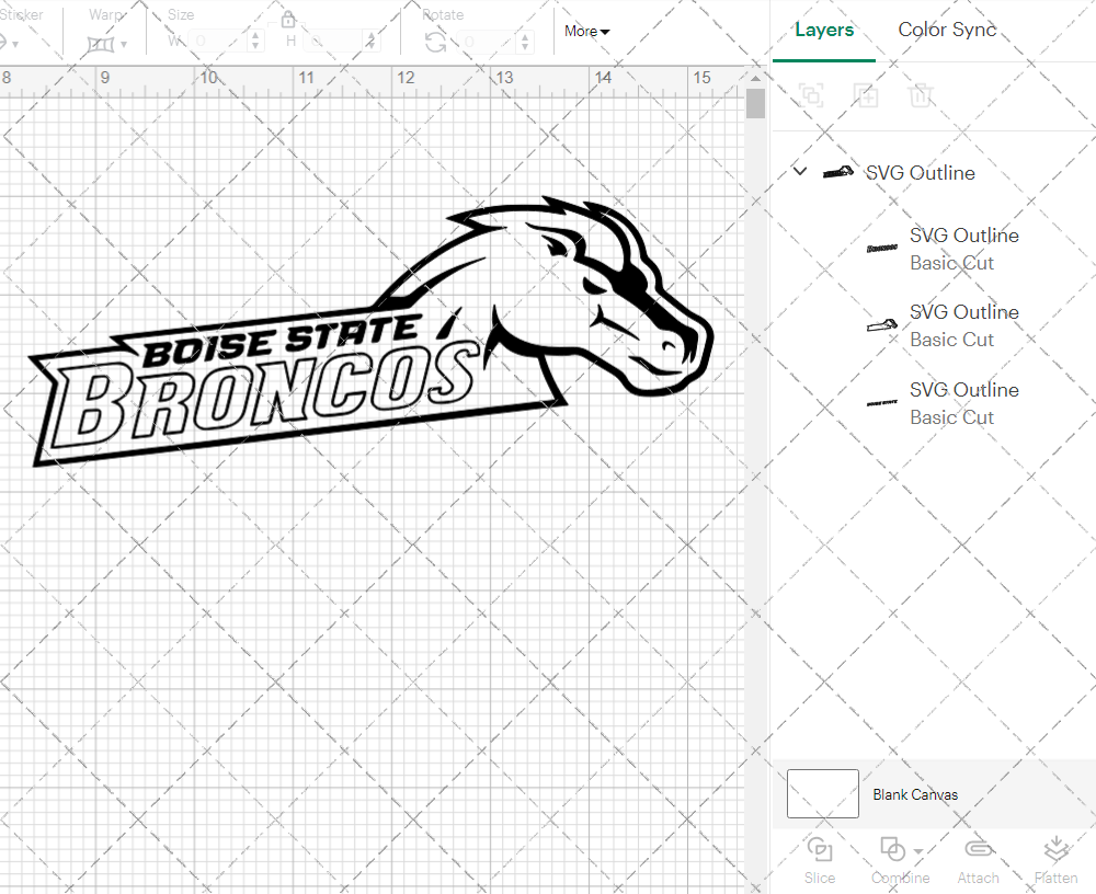 Boise State Broncos Secondary 2002 019, Svg, Dxf, Eps, Png 003