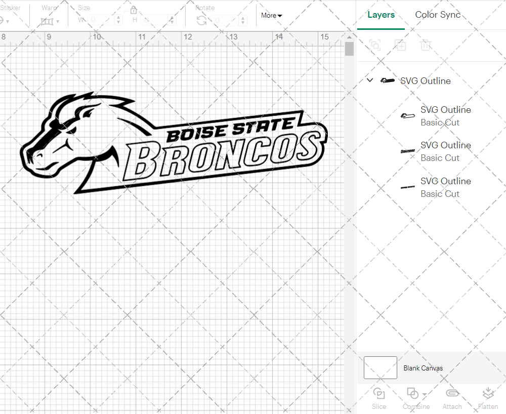 Boise State Broncos Secondary 2002 020, Svg, Dxf, Eps, Png 003