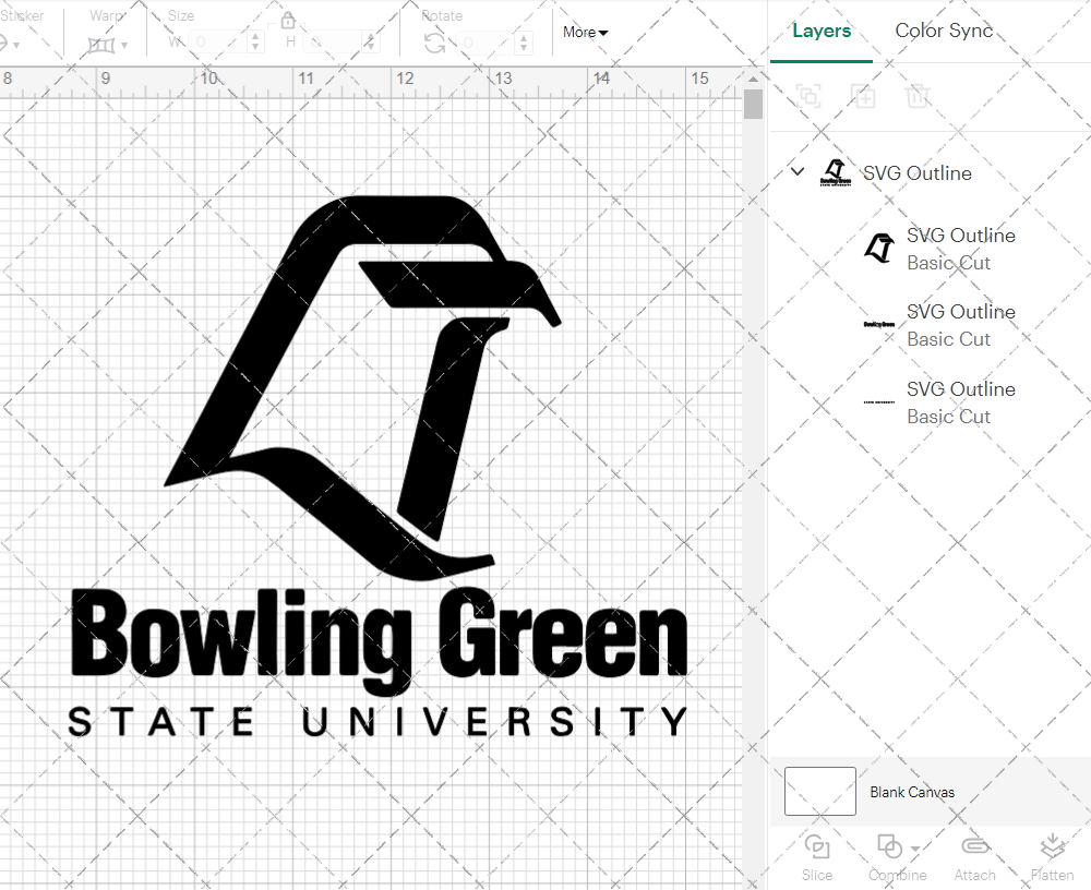 Bowling Green Falcons Misc 2002, Svg, Dxf, Eps, Png 003