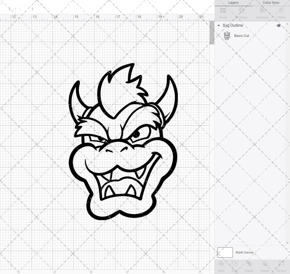 Bowser - Super Mario Bros 003, Svg, Dxf, Eps, Png SvgShopArt