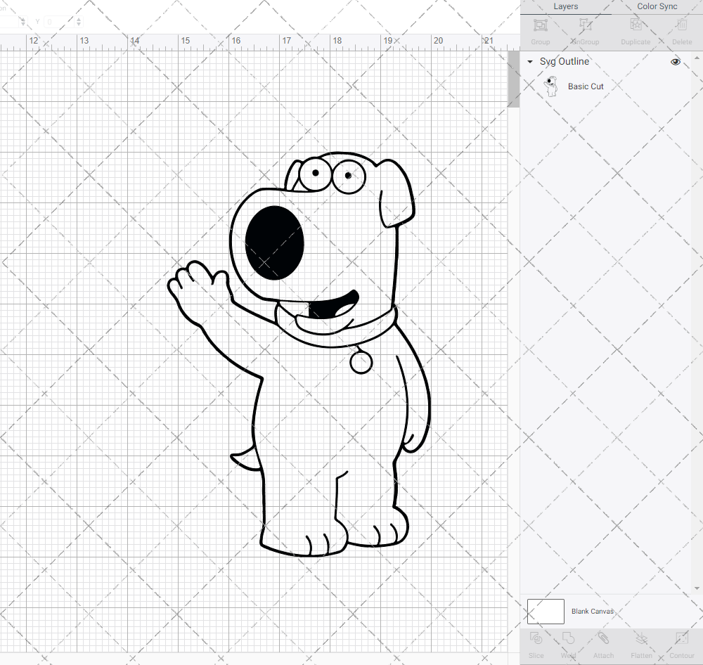 Brian Griffin - Family Guy, Svg, Dxf, Eps, Png SvgShopArt