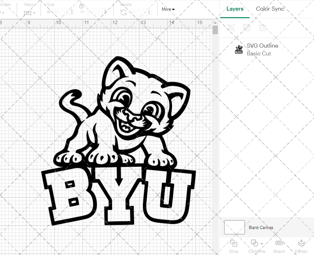 Brigham Young Cougars Misc 2016 002, Svg, Dxf, Eps, Png 003