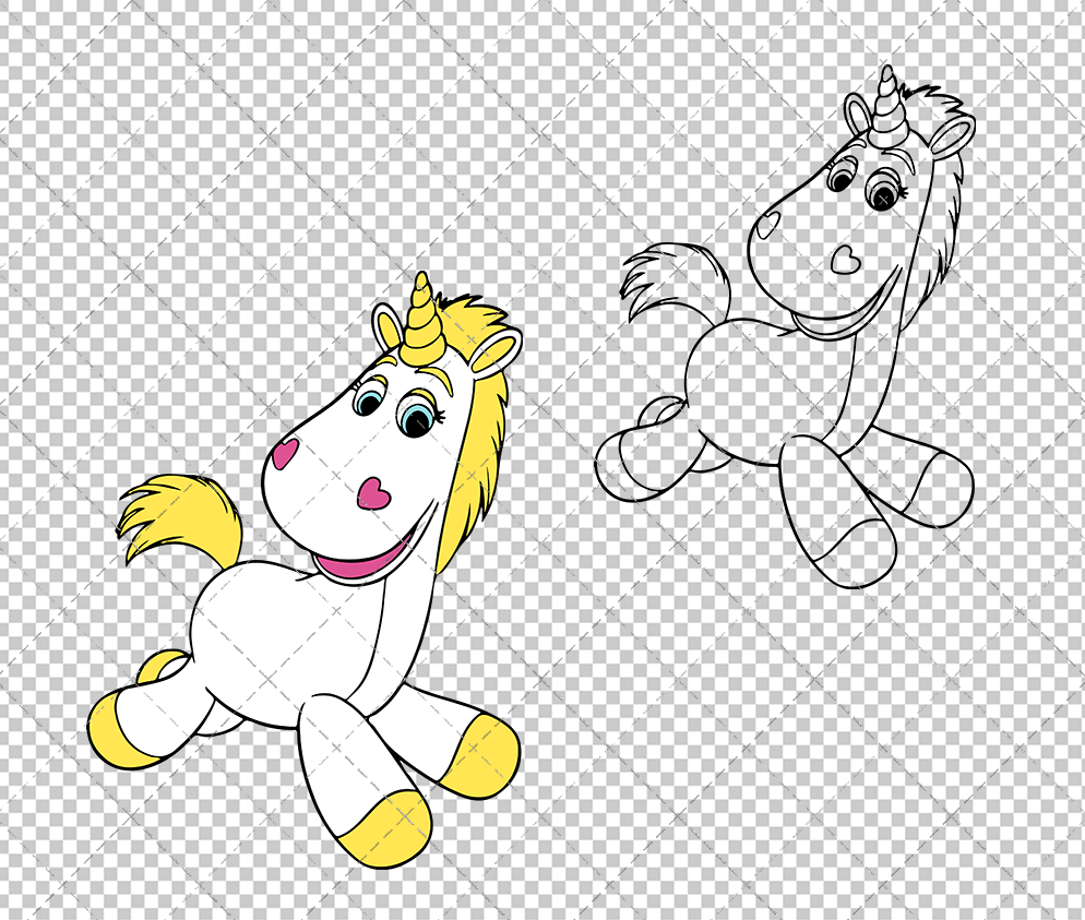 Buttercup - Toy Story, Svg, Dxf, Eps, Png SvgShopArt