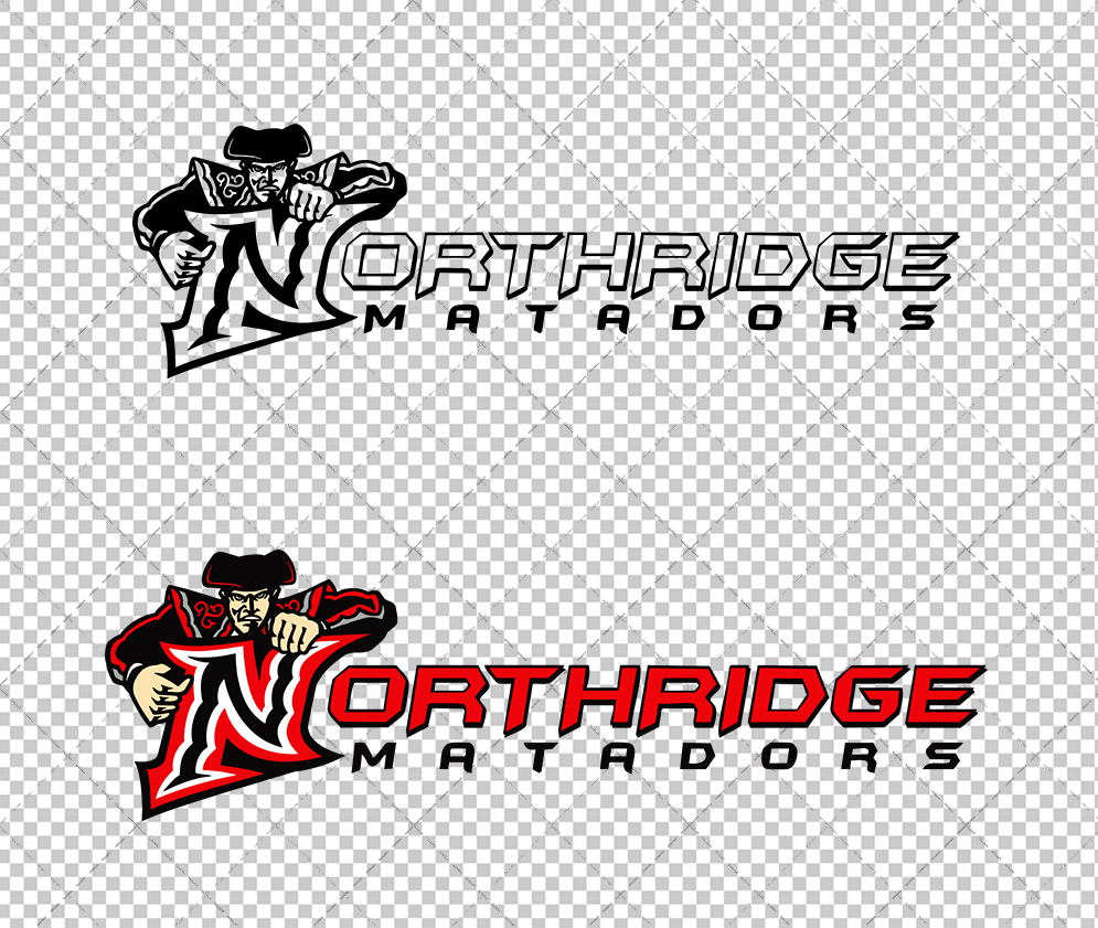 Cal State Northridge Matadors 2013, Svg, Dxf, Eps, Png - SvgShopArt
