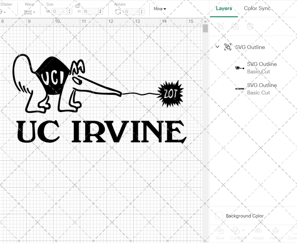 California-Irvine Anteaters Alternate 2014 005, Svg, Dxf, Eps, Png - SvgShopArt