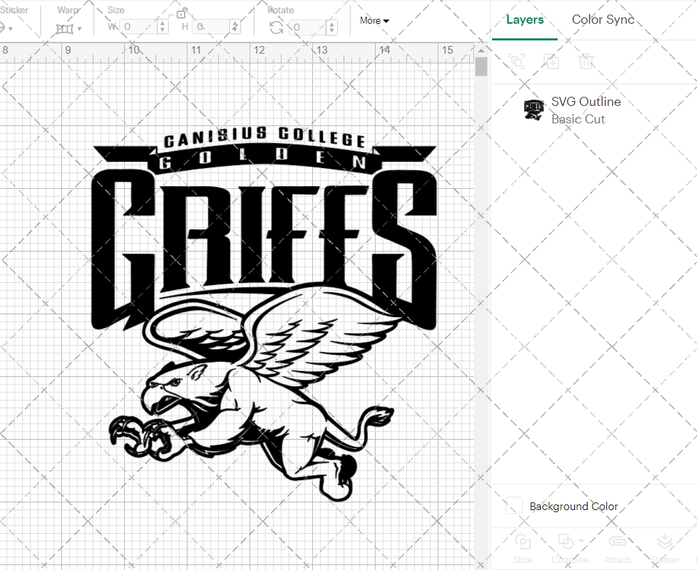 Canisius Golden Griffins 1998, Svg, Dxf, Eps, Png - SvgShopArt