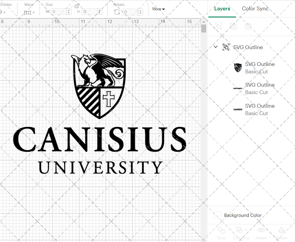 Canisius Golden Griffins Misc 2018 002, Svg, Dxf, Eps, Png - SvgShopArt