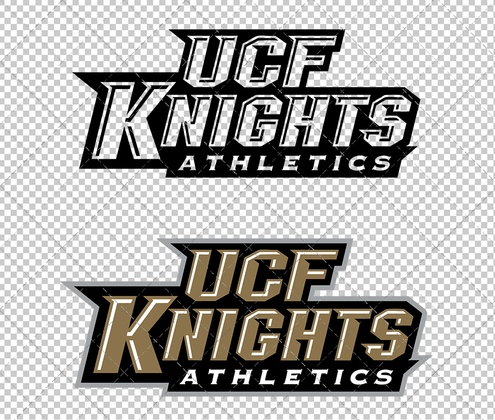 Central Florida Knights Wordmark 2007 002, Svg, Dxf, Eps, Png - SvgShopArt