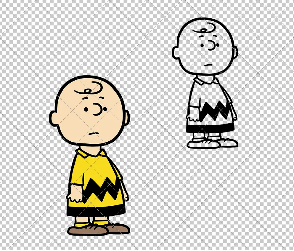 Charlie Brown - Peanuts, Svg, Dxf, Eps, Png SvgShopArt