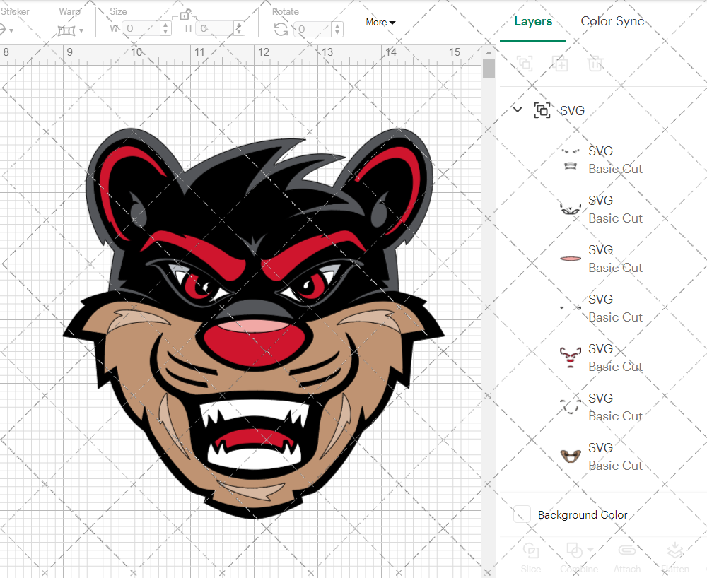 Cincinnati Bearcats Mascot 2010, Svg, Dxf, Eps, Png - SvgShopArt