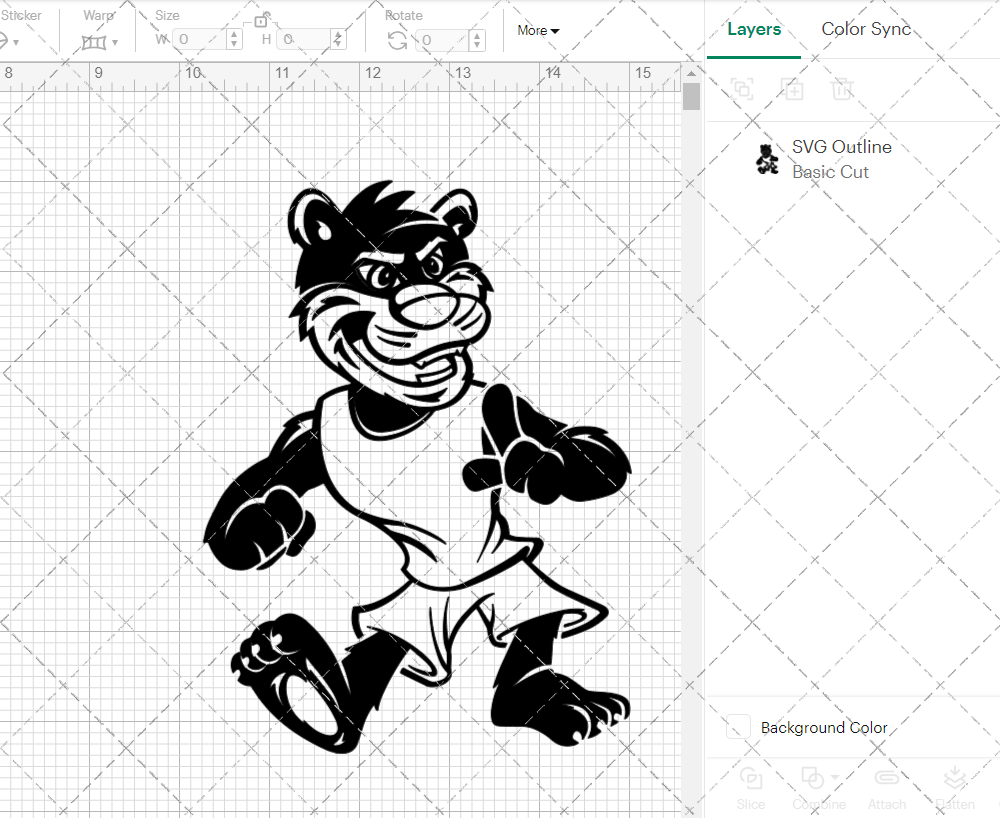 Cincinnati Bearcats Mascot 2015, Svg, Dxf, Eps, Png - SvgShopArt