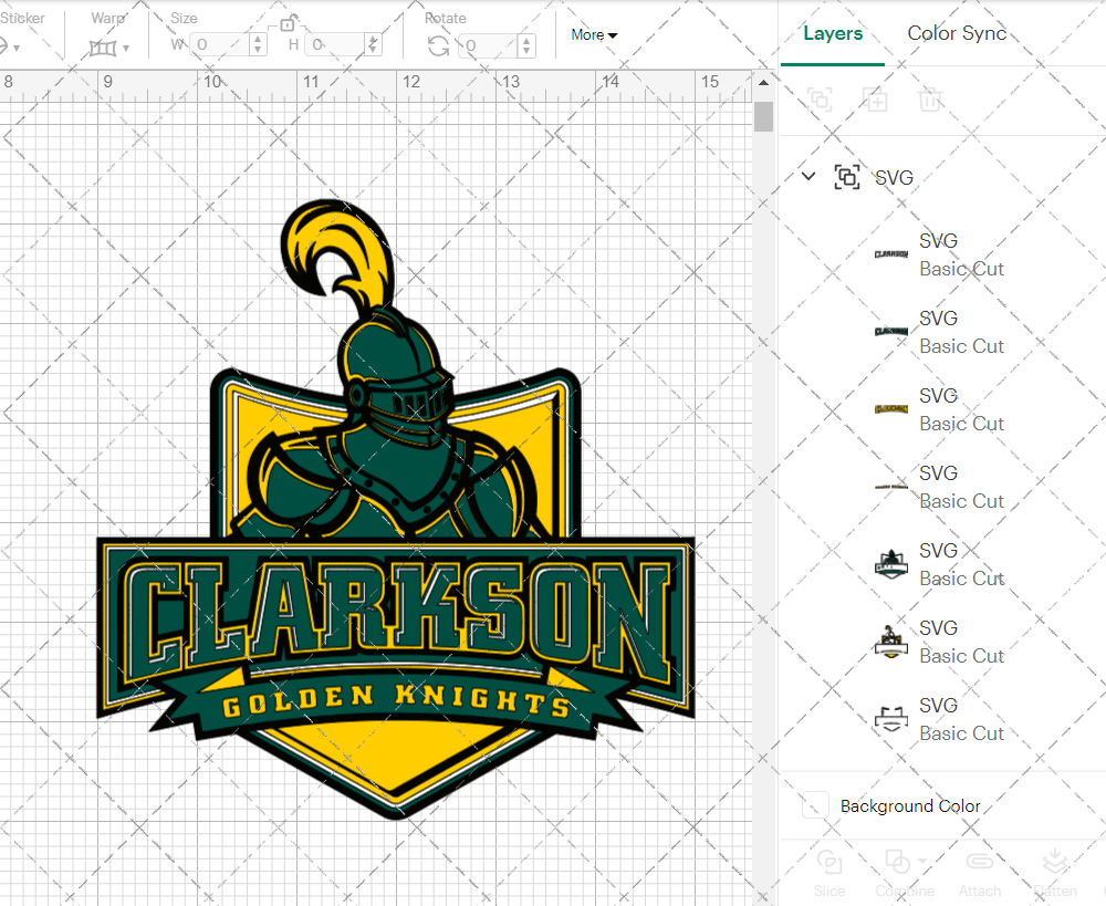 Clarkson Golden Knights 2004, Svg, Dxf, Eps, Png - SvgShopArt