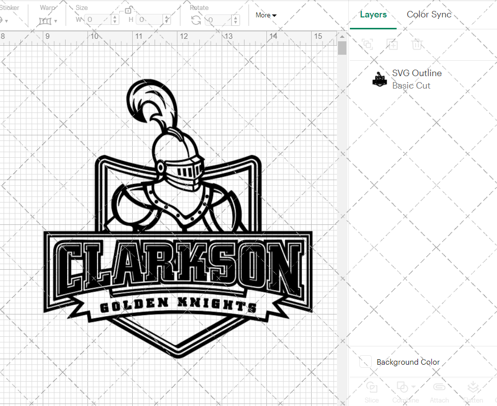 Clarkson Golden Knights Alternate 2004, Svg, Dxf, Eps, Png - SvgShopArt