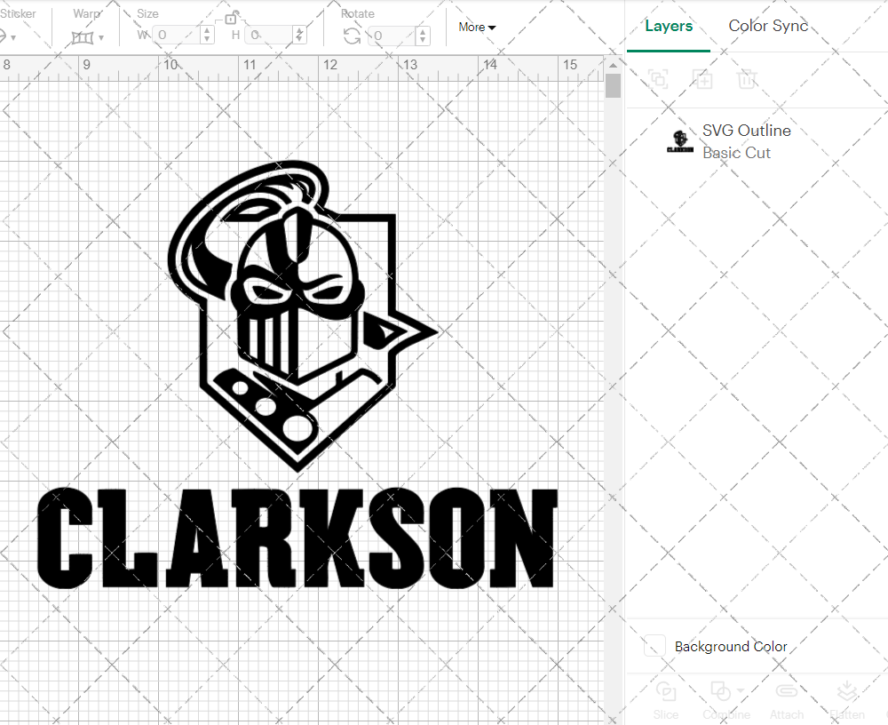 Clarkson Golden Knights Alternate 2019 002, Svg, Dxf, Eps, Png - SvgShopArt