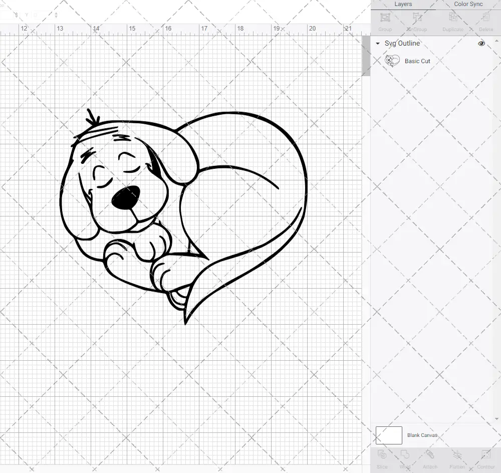 Clifford - Big Red Dog 003, Svg, Dxf, Eps, Png SvgShopArt