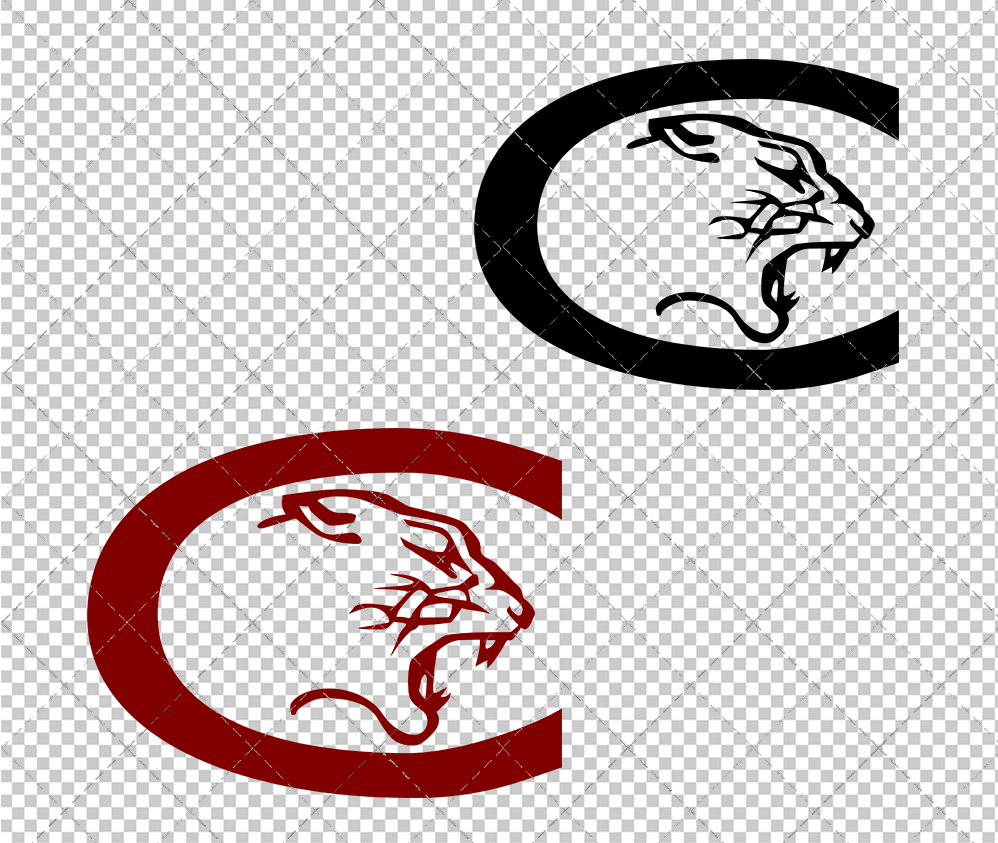College of Charleston Cougars 1991 002, Svg, Dxf, Eps, Png - SvgShopArt