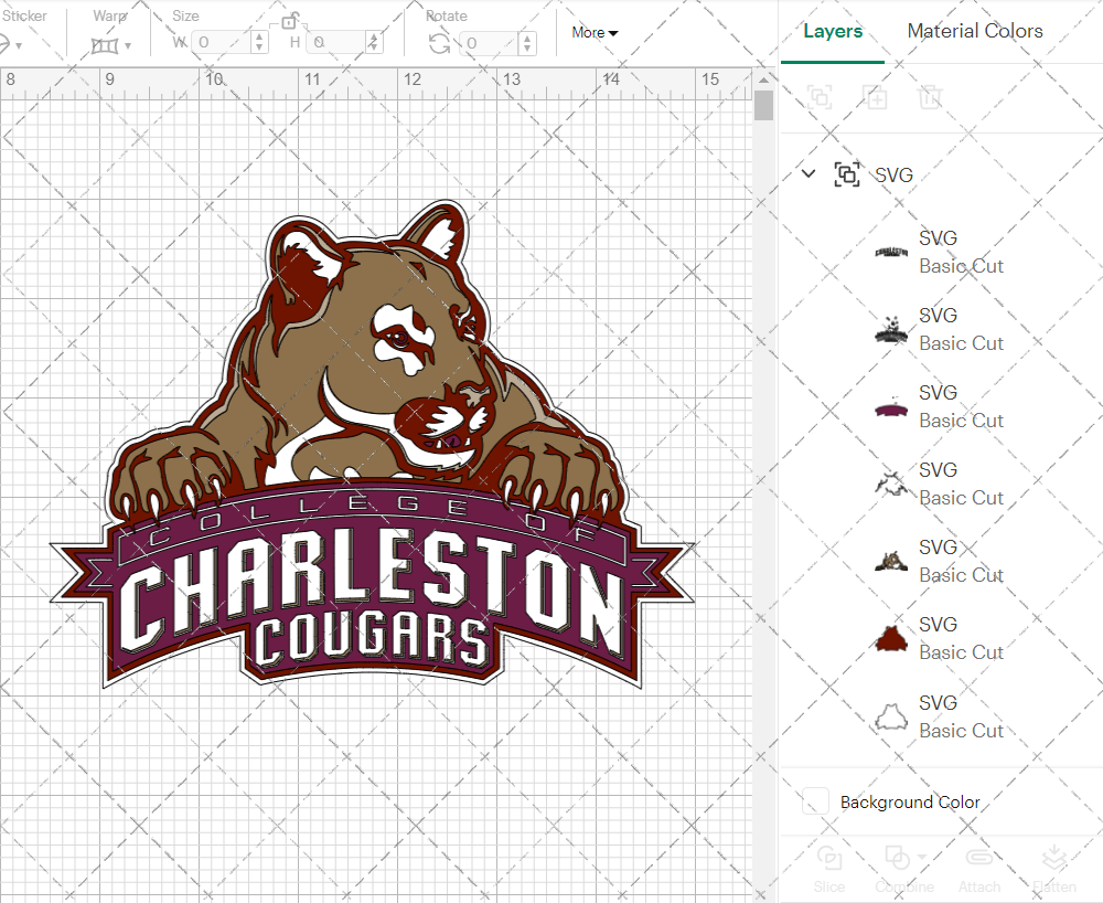 College of Charleston Cougars 2003, Svg, Dxf, Eps, Png - SvgShopArt