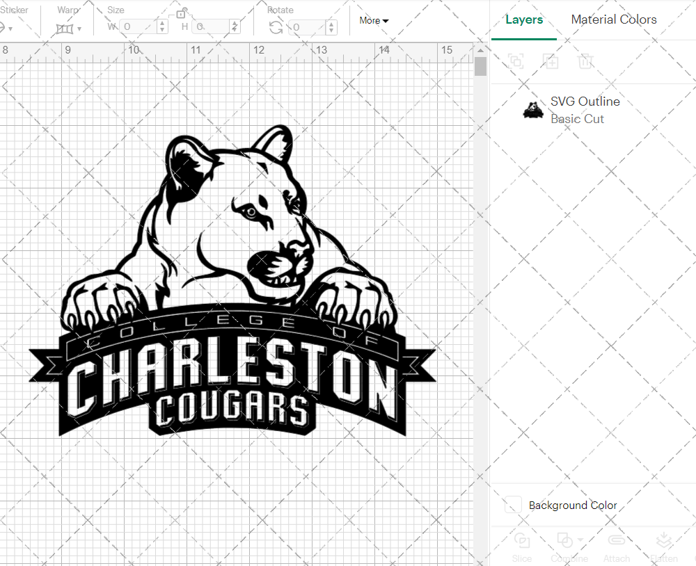 College of Charleston Cougars 2008, Svg, Dxf, Eps, Png - SvgShopArt