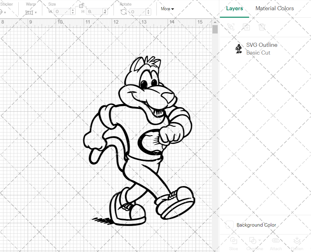 College of Charleston Cougars Mascot 1997 004, Svg, Dxf, Eps, Png - SvgShopArt