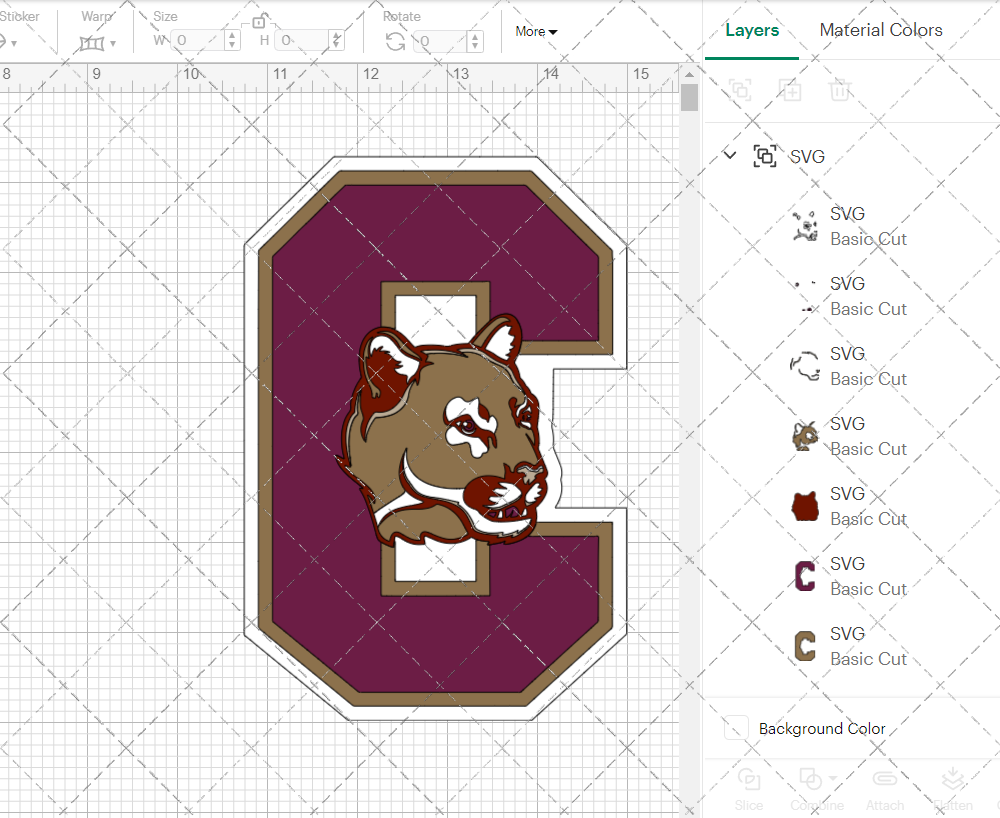 College of Charleston Cougars Secondary 2003 002, Svg, Dxf, Eps, Png - SvgShopArt