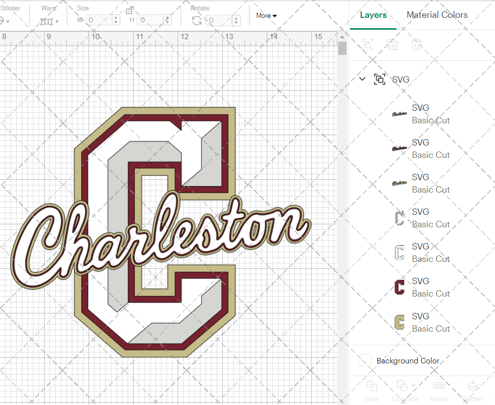 College of Charleston Cougars Secondary 2013 011, Svg, Dxf, Eps, Png - SvgShopArt