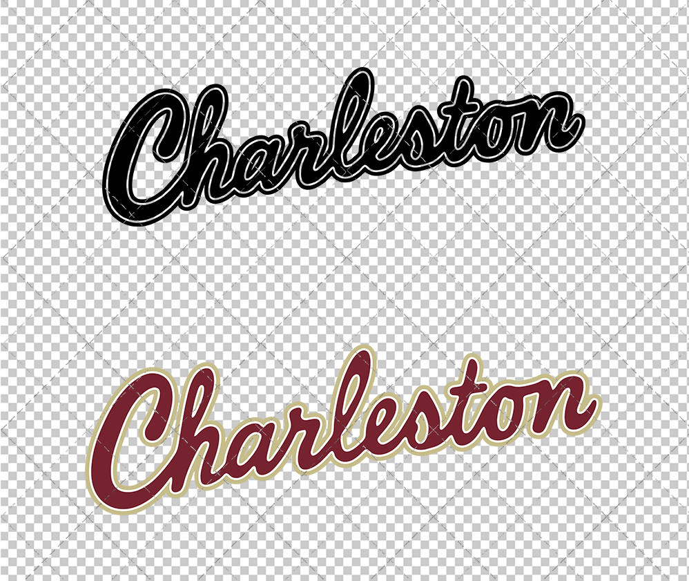 College of Charleston Cougars Secondary 2013 013, Svg, Dxf, Eps, Png - SvgShopArt