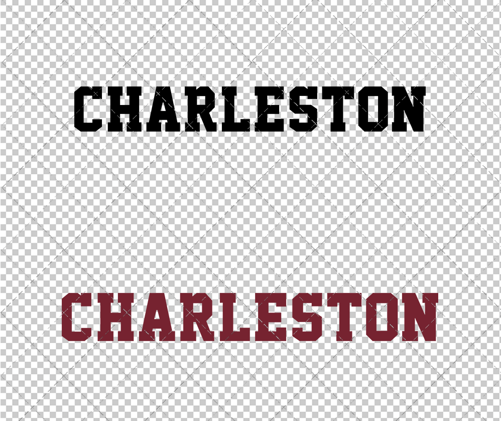 College of Charleston Cougars Wordmark 2013 004, Svg, Dxf, Eps, Png - SvgShopArt