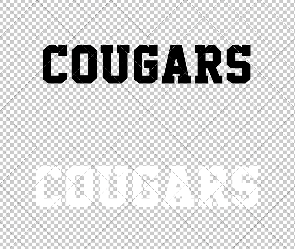 College of Charleston Cougars Wordmark 2013 009, Svg, Dxf, Eps, Png - SvgShopArt