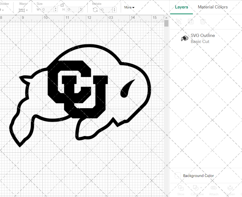 Colorado Buffaloes Helmet Logo 1982, Svg, Dxf, Eps, Png - SvgShopArt