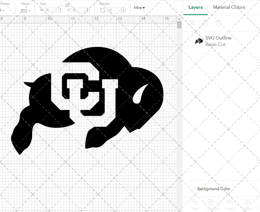 Colorado Buffaloes Helmet Logo 1998, Svg, Dxf, Eps, Png - SvgShopArt